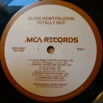 LP Olivia Newton-John: Totally Hot