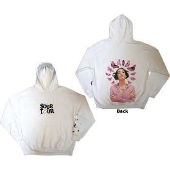 Mercancía Olivia Rodrigo: Olivia Rodrigo Unisex Pullover Hoodie: Butterfly Halo (back Print & Ex-tour) (small) S