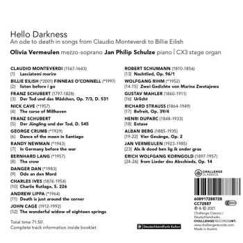 CD Jan Philip Schulze: Hello Darkness