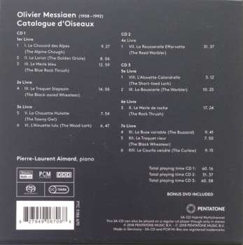 DVD/Caja/3SACD Olivier Messiaen: Catalogue D'Oiseaux