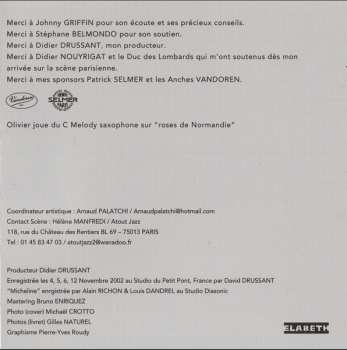 CD Olivier Temime: SaÏ SaÏ SaÏ