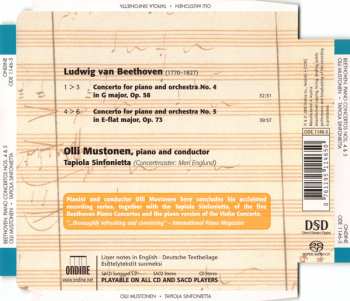 SACD Tapiola Sinfonietta: Beethoven: Piano Concertos Nos. 4 & 5