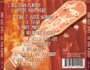 CD Omar Dykes: Big Town Playboy