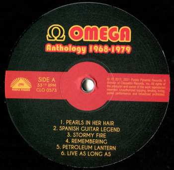LP Omega: Anthology 1968-1979 LTD