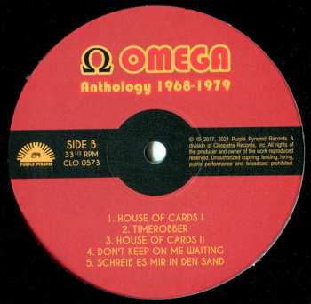LP Omega: Anthology 1968-1979 LTD