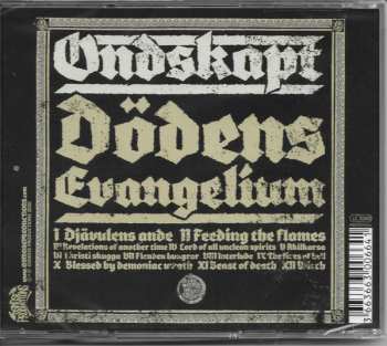 CD Ondskapt: Dödens Evangelium