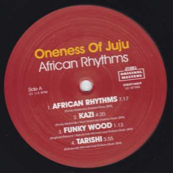 2LP Oneness Of Juju: African Rhythms