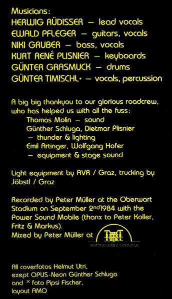 LP Opus: Live Is Life