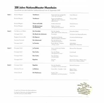 2LP Orchester Des Nationaltheaters Mannheim: Galakonzert Der Mannheimer Oper (200 Jahre Nationaltheater Mannheim) (2xLP)