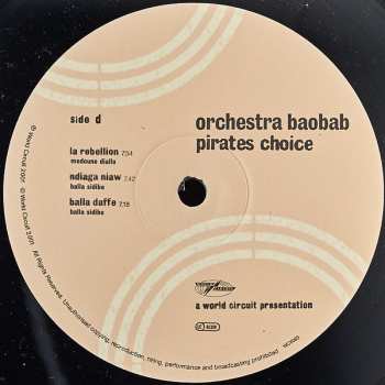 2LP Orchestra Baobab: Pirates Choice