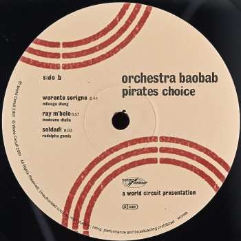 2LP Orchestra Baobab: Pirates Choice