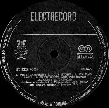 LP Orchestra simfonică a Filarmonicii „G. Dima” din Brașov: The Enjoyment Of Musical Movies