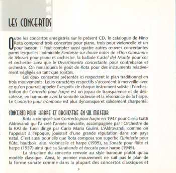 CD Nino Rota: La Strada / Concertos