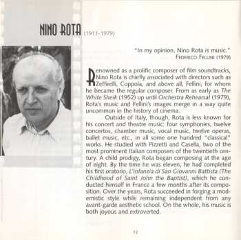 CD Nino Rota: La Strada / Concertos