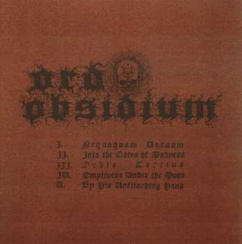 CD Ordo Obsidium: Orbis Tertius