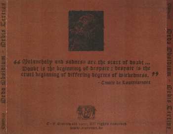 CD Ordo Obsidium: Orbis Tertius