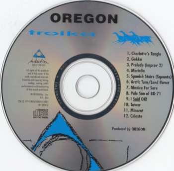 CD Oregon: Troika