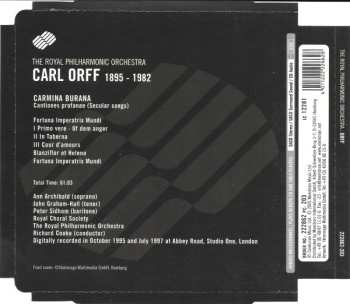 SACD Carl Orff: Orff