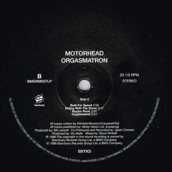 LP Motörhead: Orgasmatron