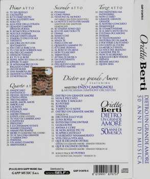 5CD/Caja Orietta Berti: Dietro Un Grande Amore (50 Anni Di Musica)