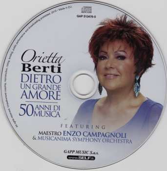 5CD/Caja Orietta Berti: Dietro Un Grande Amore (50 Anni Di Musica)