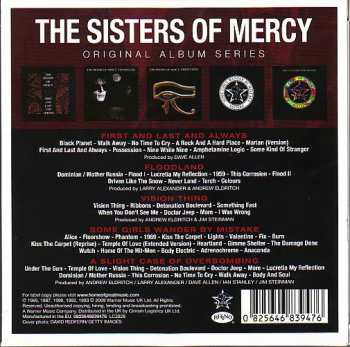 5CD/Caja The Sisters Of Mercy: Original Album Series