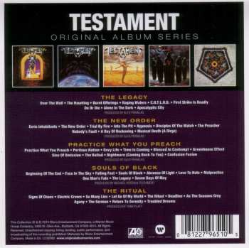 5CD/Caja Testament: Original Album Series