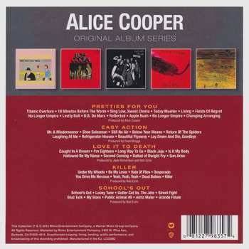 5CD/Caja Alice Cooper: Original Album Series