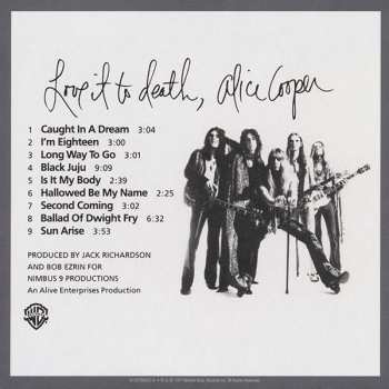 5CD/Caja Alice Cooper: Original Album Series