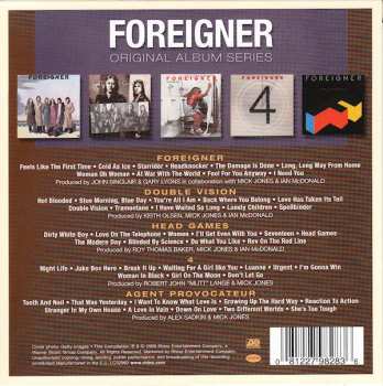 5CD/Caja Foreigner: Original Album Series