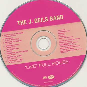 5CD/Caja The J. Geils Band: Original Album Series