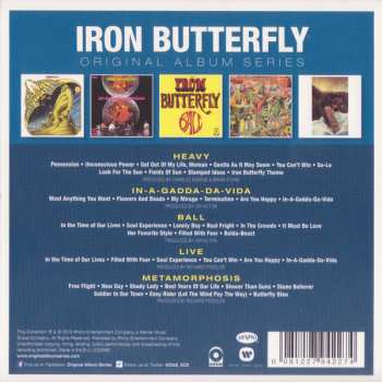 5CD/Caja Iron Butterfly: Original Album Series