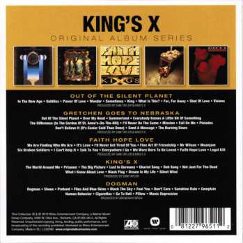 5CD/Caja King's X: Original Album Series