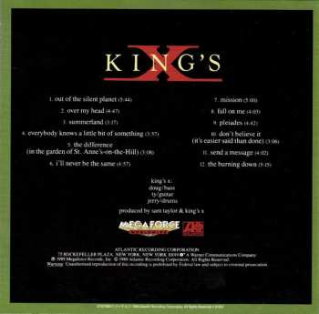 5CD/Caja King's X: Original Album Series