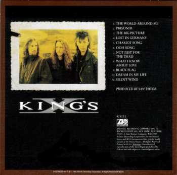 5CD/Caja King's X: Original Album Series