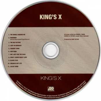 5CD/Caja King's X: Original Album Series