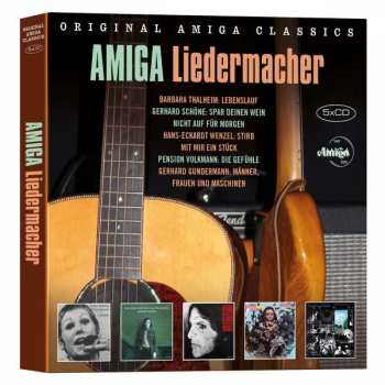 5CD/Caja Various: Amiga Liedermacher