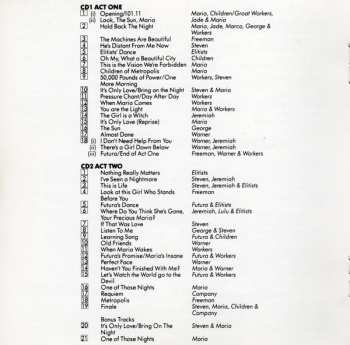 2CD "Metropolis" Original London Cast: Metropolis