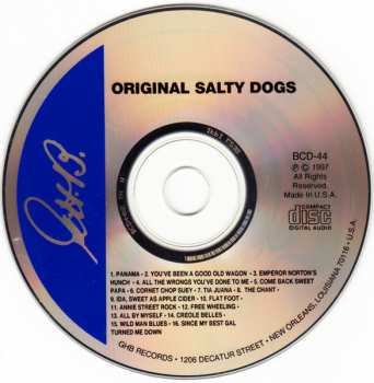 CD The Salty Dogs: Free Wheeling
