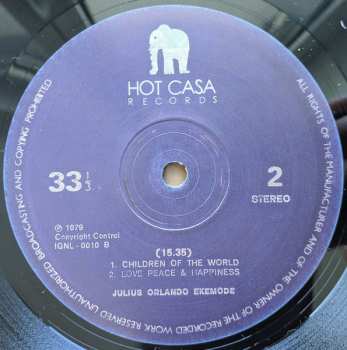 LP Orlando Julius: Disco Hi-Life DLX