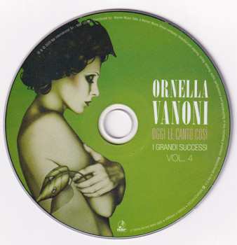 4CD/Caja Ornella Vanoni: Oggi Le Canto Così Vol. 1, 2, 3, 4