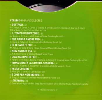 4CD/Caja Ornella Vanoni: Oggi Le Canto Così Vol. 1, 2, 3, 4