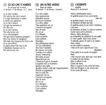 CD Vinicius de Moraes: La Voglia La Pazzia L'Incoscienza L'Allegria