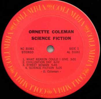 LP Ornette Coleman: Science Fiction
