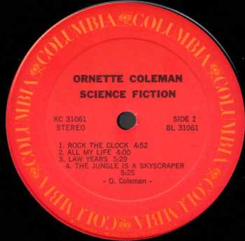LP Ornette Coleman: Science Fiction