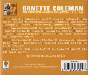 4CD Ornette Coleman: The Complete Albums Collection 1958-1962