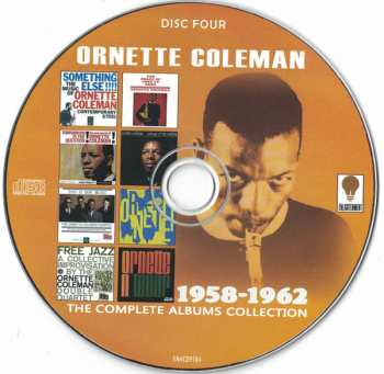 4CD Ornette Coleman: The Complete Albums Collection 1958-1962