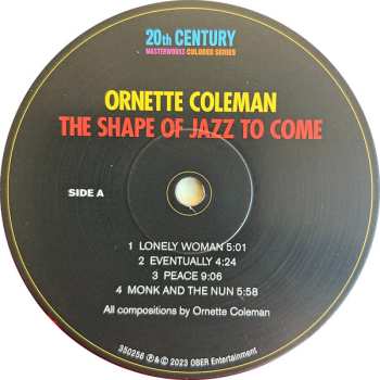 LP Ornette Coleman: The Shape Of Jazz To Come LTD | CLR