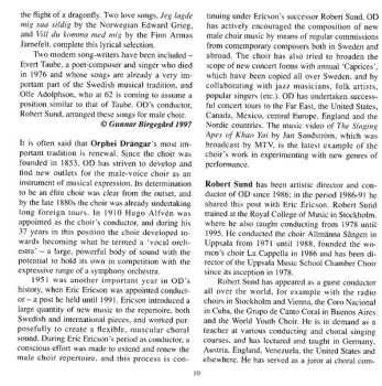 CD Orphei Drängar: Våren Är Kommen