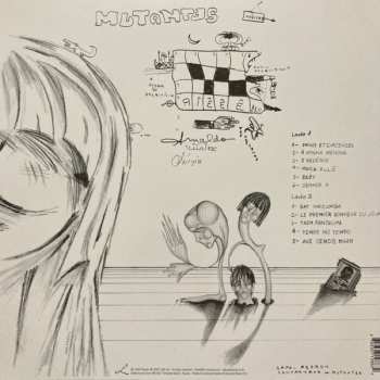 LP Os Mutantes: Os Mutantes CLR